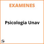 Examenes Psicologia Unav