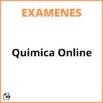 Examen De Química Online