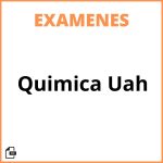 Examenes Quimica Uah