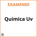 Examenes Quimica Uv
