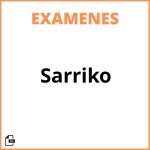 Examenes Sarriko