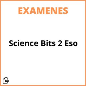 Examen Science Bits 2 Eso
