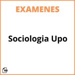 Examenes Sociologia Upo