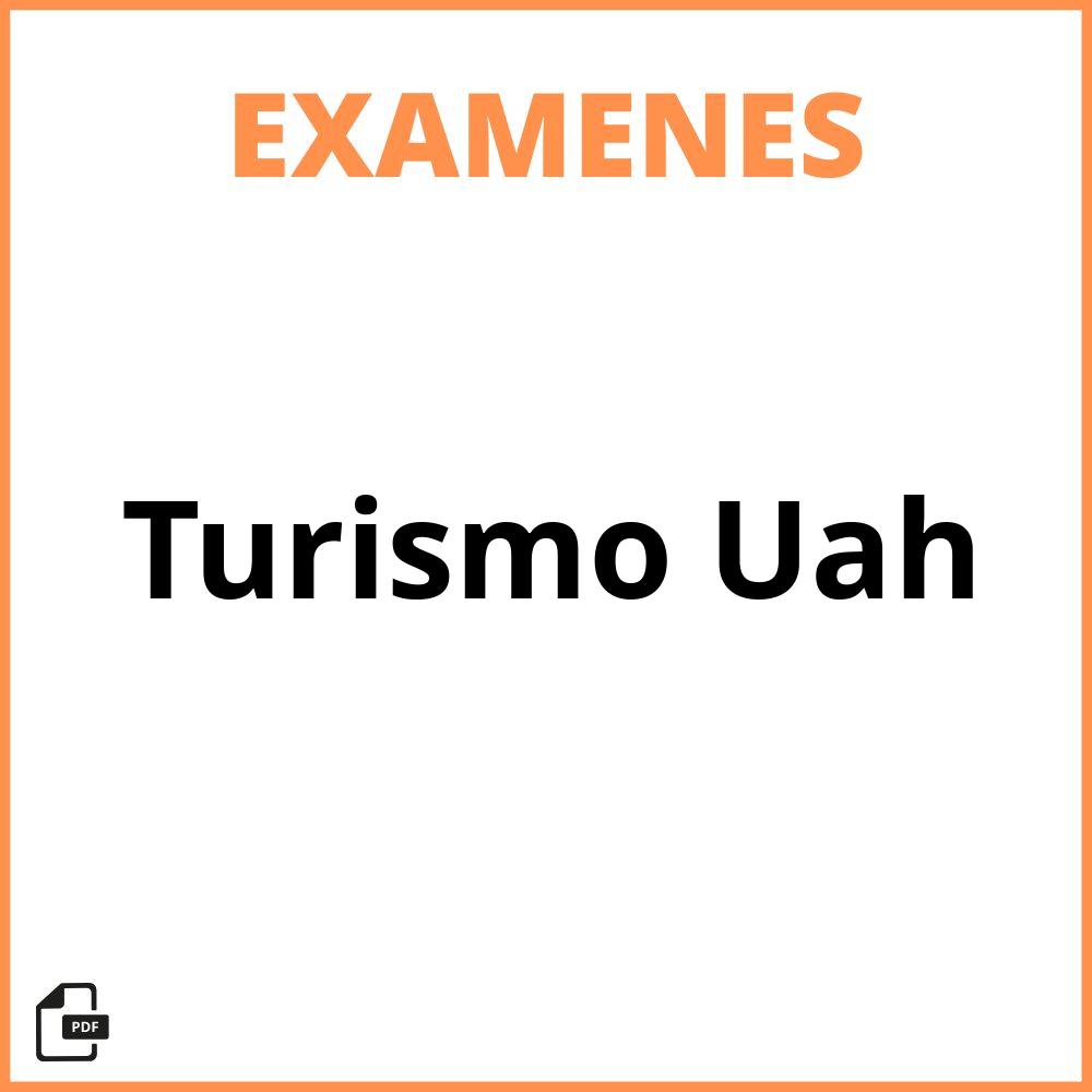 Examenes Turismo Uah