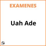 Examenes Uah Ade