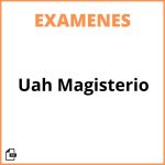 Examenes Uah Magisterio