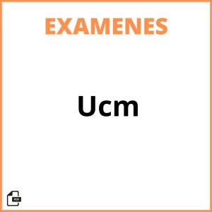 Examen Ucm