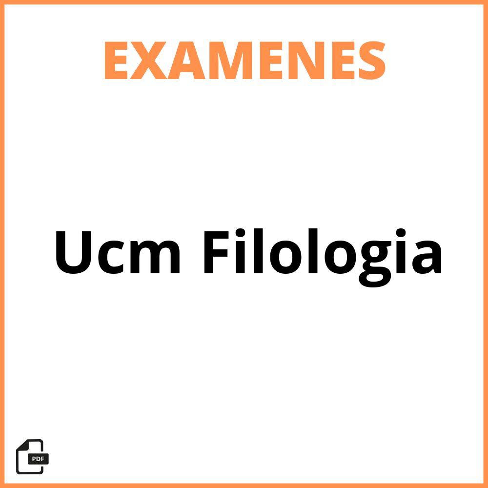 Examenes Ucm Filologia