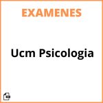 Examenes Ucm Psicologia