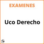Examenes Uco Derecho