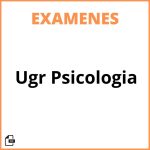 Examenes Ugr Psicologia
