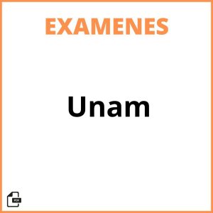 Examenes De Unam