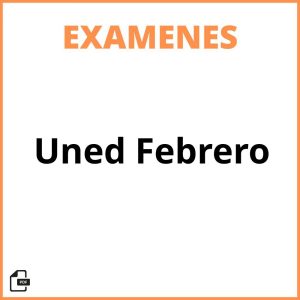 Examenes Uned Febrero