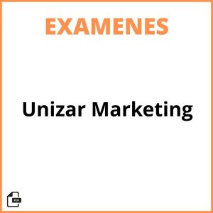 Examenes Unizar Marketing