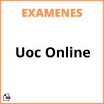 Uoc Examenes Online