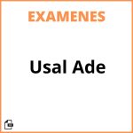Examenes Usal Ade