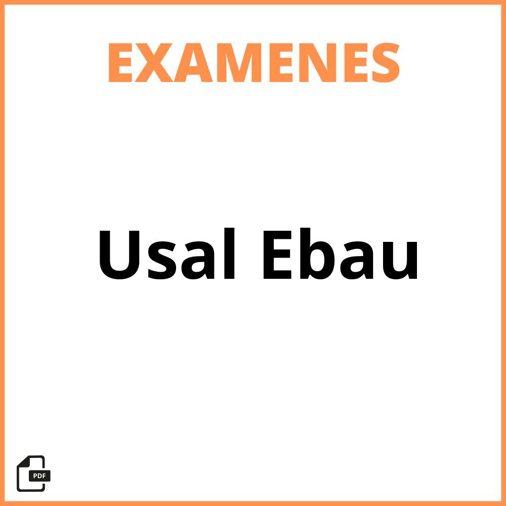 Usal Examenes Ebau