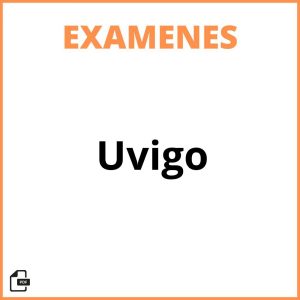 Examenes Uvigo