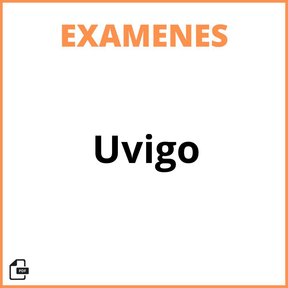Examenes Uvigo
