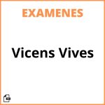 Examenes Vicens Vives