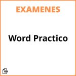 Examen De Word Practico